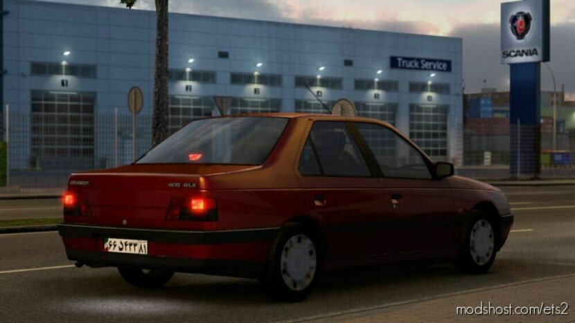 ETS2 Standalone Car Mod: Peugeot 405 (Featured)