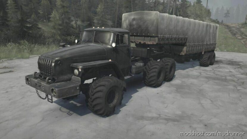 MudRunner Ural Truck Mod: 10×10 Cheat Mobile V25.05.22 (Featured)