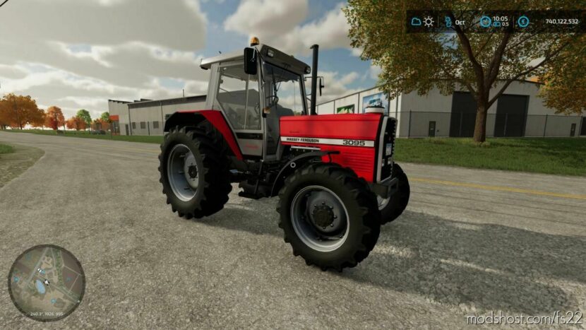 FS22 Massey Ferguson Tractor Mod: 3000 (Simple IC) (Featured)