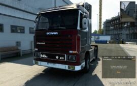 ETS2 Scania Truck Mod: 143M Rework 5.9 1.44 (Image #2)