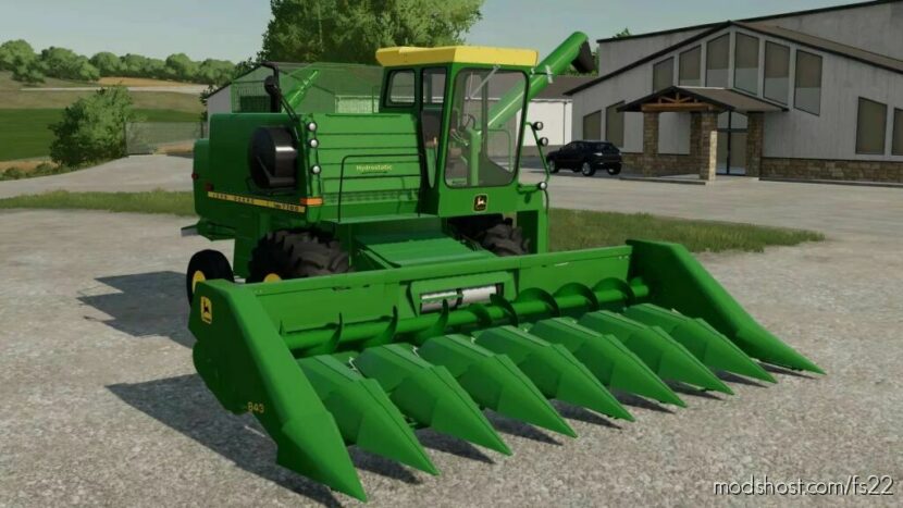 FS22 John Deere Combine Mod: 105 (Featured)