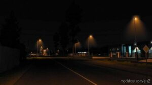 ETS2 Realistic Mod: Street Lamps 1.44 (Image #2)