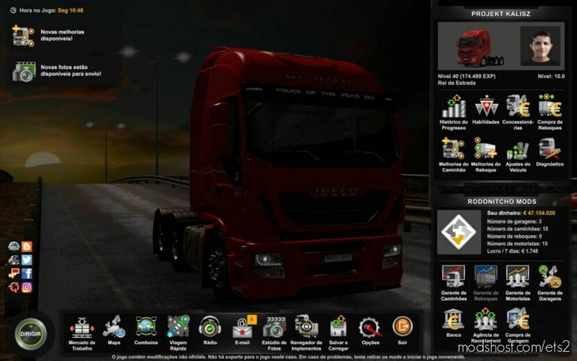 ETS2 Save Mod: Profile Projekt Kalisz By Jakubek 0.19 1.44 (Featured)