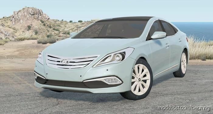 BeamNG Hyundai Car Mod: Grandeur (HG) 2014 (Featured)