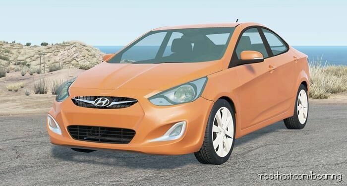 BeamNG Hyundai Car Mod: Solaris (RB) 2010 (Featured)