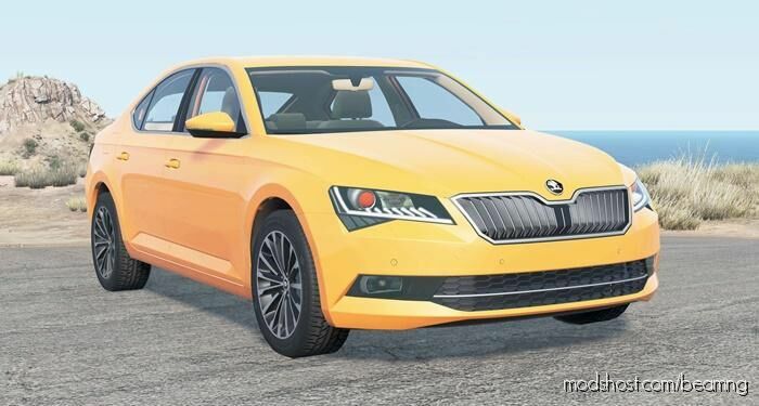 BeamNG Skoda Car Mod: Superb (3V) 2016 (Featured)