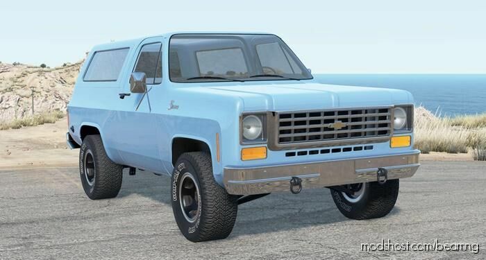 BeamNG Chevrolet Car Mod: K5 Blazer Cheyenne 1976 (Featured)