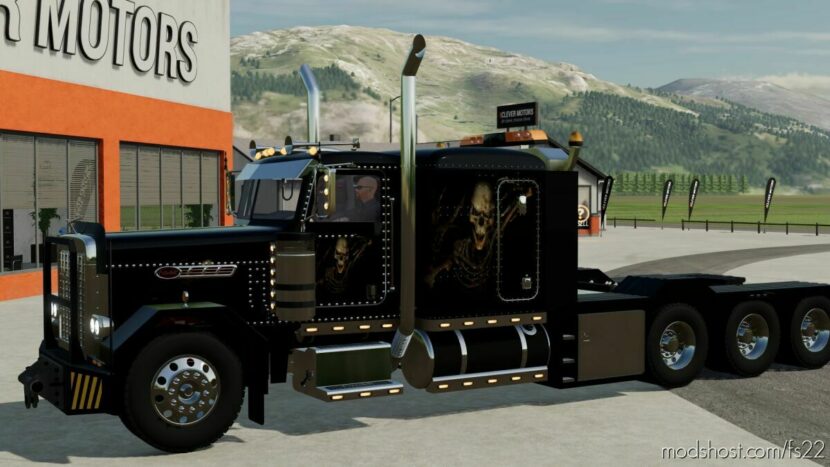 FS22 Mod: Bones Pete 389 Heavy Truck (Featured)