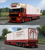 ETS2 DAF Mod: XF 105 JAN C. Swijnenburg Skin Pack By Wexsper (Update) (Image #2)