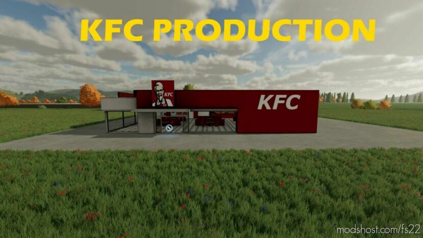 FS22 Placeable Mod: KFC Production (Featured)