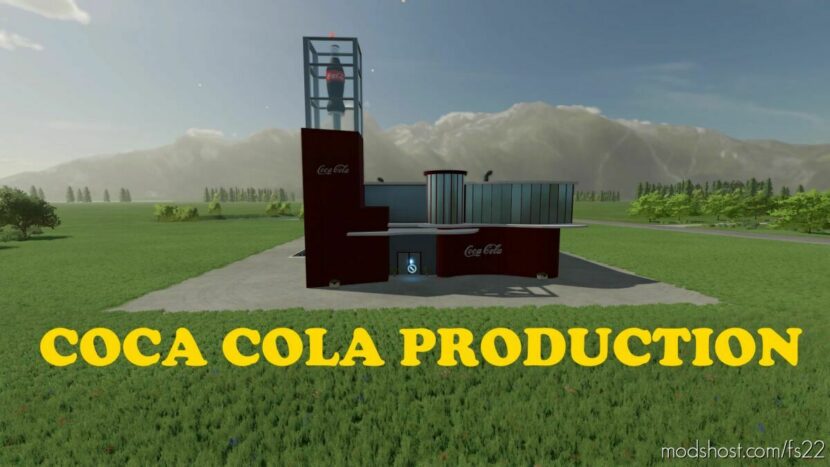 FS22 Placeable Mod: Coca Cola Production (Featured)