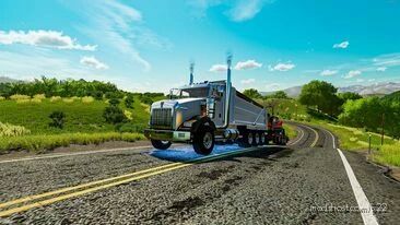 FS22 Kenworth Mod: T800 Dump Truck (Featured)