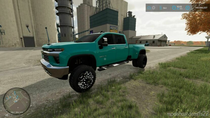 FS22 Chevy Car Mod: Chevrolet 3500 HD 2020 (Featured)