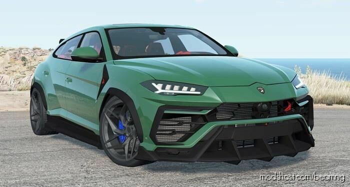 BeamNG Lamborghini Mod: Topcar Lamborghini Urus 2018 (Featured)