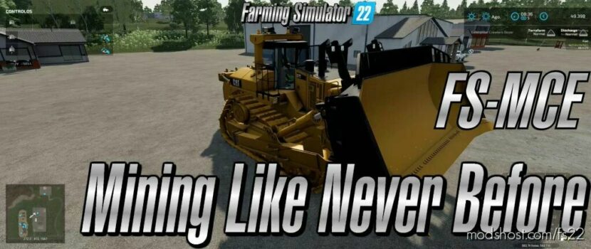 FS22 Caterpillar Forklift Mod: CAT D11T (Featured)