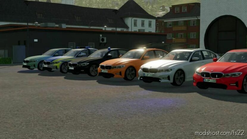 FS22 Car Mod: BMW 3ER G20 V2.0 (Featured)