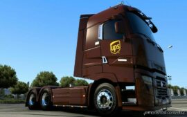 ETS2 Renault Mod: Skin Renault Range T UPS 1.44 (Image #2)