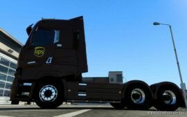 ETS2 Renault Mod: Skin Renault Range T UPS 1.44 (Image #3)