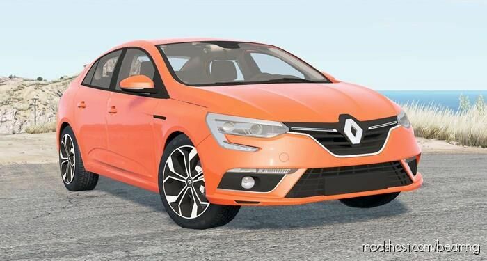 BeamNG Renault Car Mod: Megane Sedan 2017 (Featured)