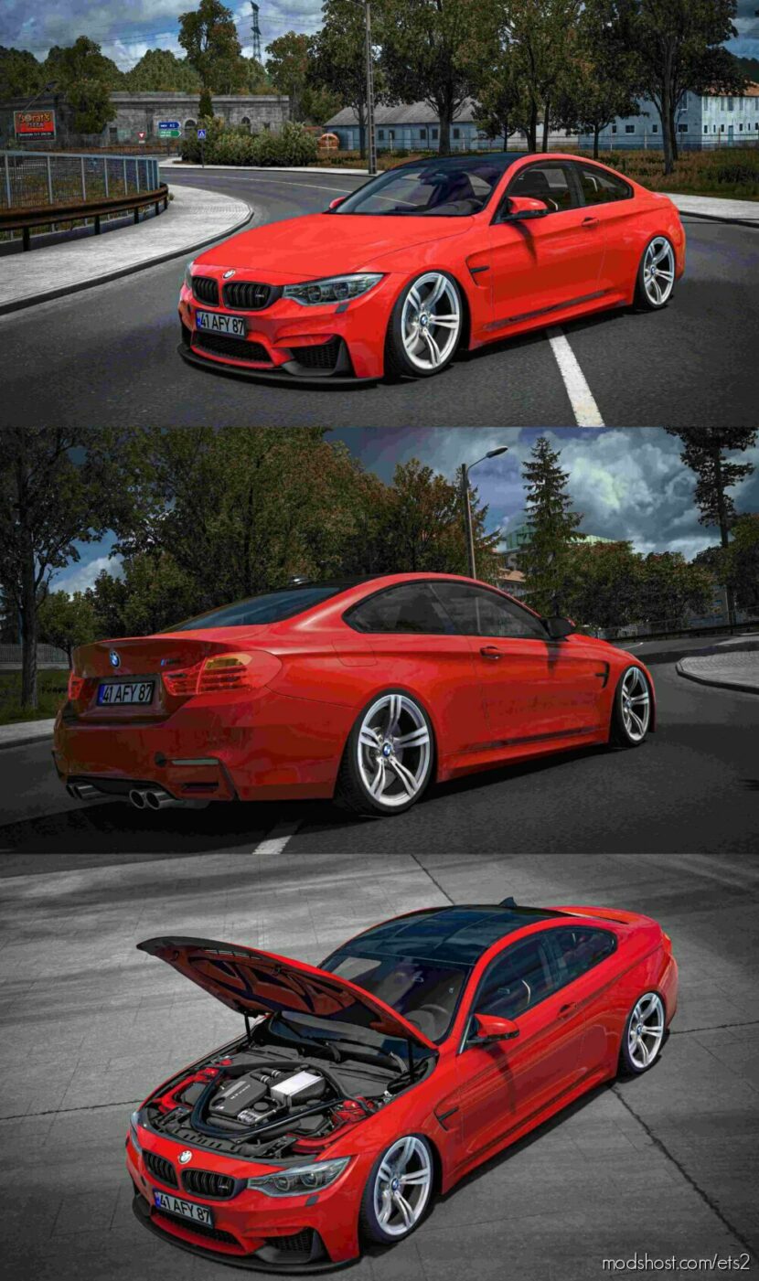 ETS2 BMW Car Mod: M4 (Featured)