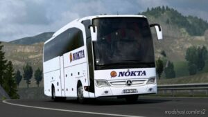 ETS2 Mercedes-Benz Skin Mod: MB Travego SE 15 SHD Fatsa Nokta Turi̇zm Ski̇n (Image #2)