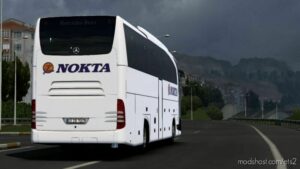 ETS2 Mercedes-Benz Skin Mod: MB Travego SE 15 SHD Fatsa Nokta Turi̇zm Ski̇n (Image #3)