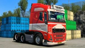 ETS2 Volvo Mod: FH5 P Bjarne Andersen Skin (Image #3)