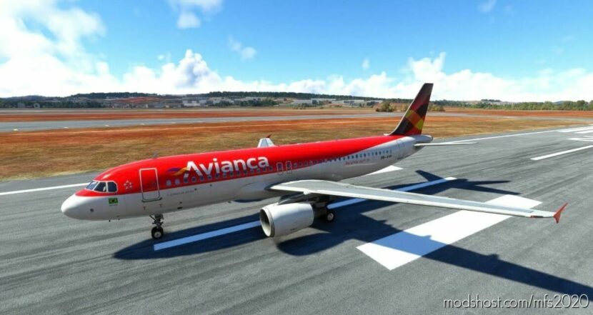 MSFS 2020 Brazil Livery Mod: Avianca Brasil Pr-Avp (Featured)