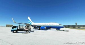 MSFS 2020 737-700 Livery Mod: Pmdg 737-700 BBJ LAS Vegas Sands Corporation (Image #2)