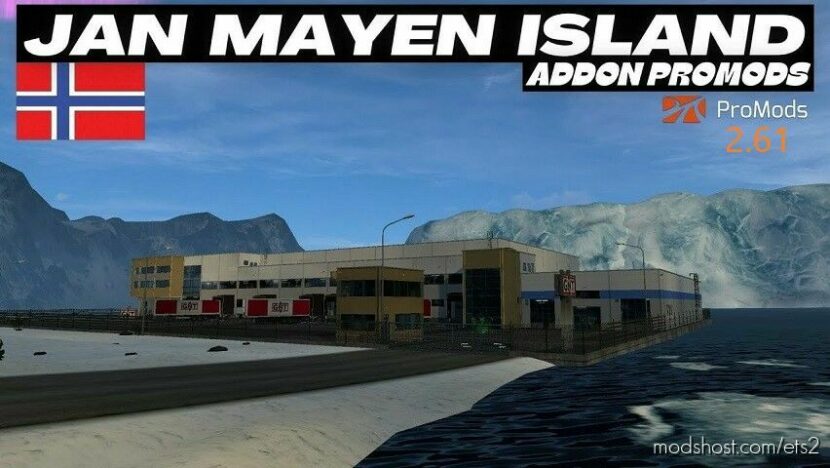 ETS2 Map Mod: JAN Mayen Promods Addon V0.2.1 1.44 (Featured)