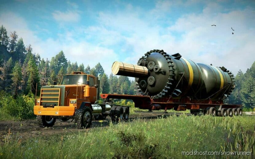 SnowRunner Truck Mod: Whitehorse 6900 V1.1 (Featured)