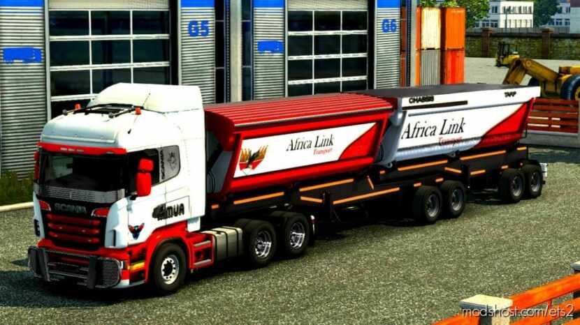 ETS2 Skin Mod: Africa Link Transport (Featured)