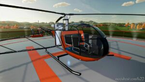 FS22 Mod: Alouette II SE 313B Sprayer (Featured)