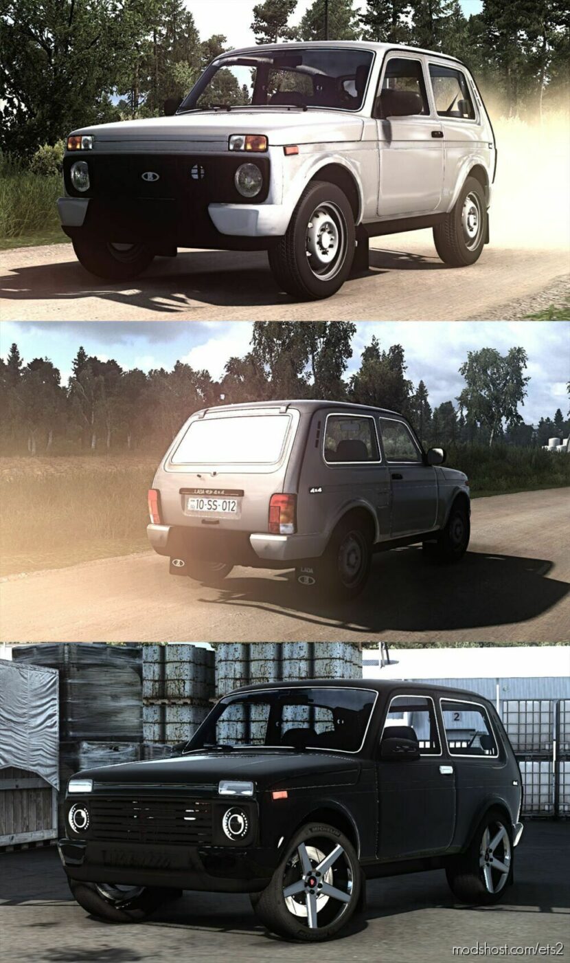 ETS2 Car Mod: Lada Niva 2121 V5.2 1.44 (Featured)