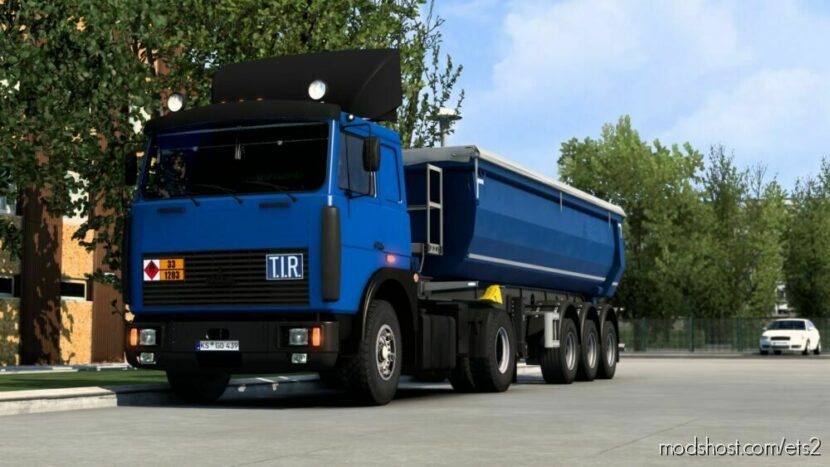 ETS2 MAZ Truck Mod: 54323 V3 1.44 (Featured)