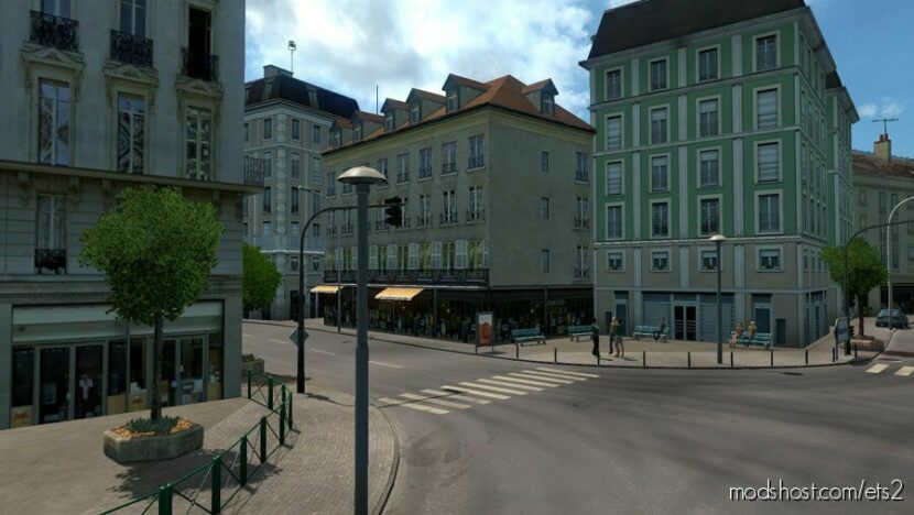 ETS2 Map Mod: Paris Rebuild V3.2 (Featured)