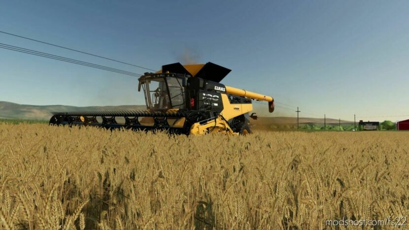 FS22 Claas Combine Mod: Lexion 890 And Headers Pack (Featured)