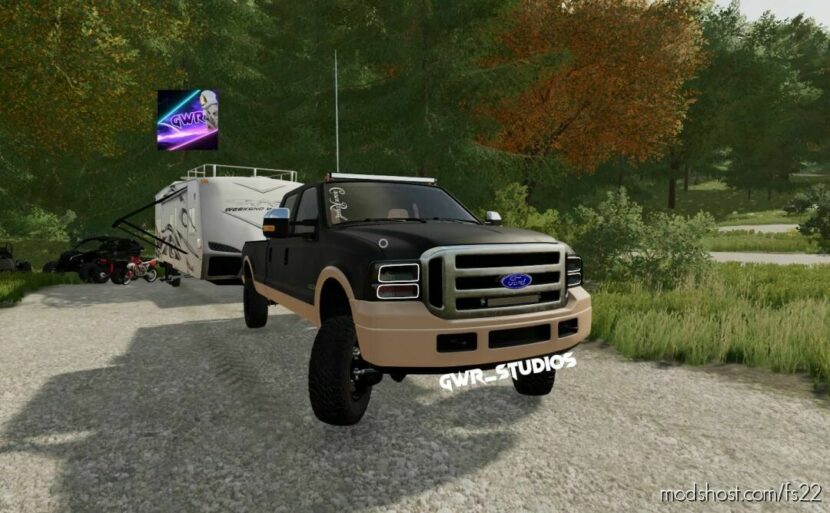 FS22 Ford Car Mod: 2006 Ford F250 (Featured)