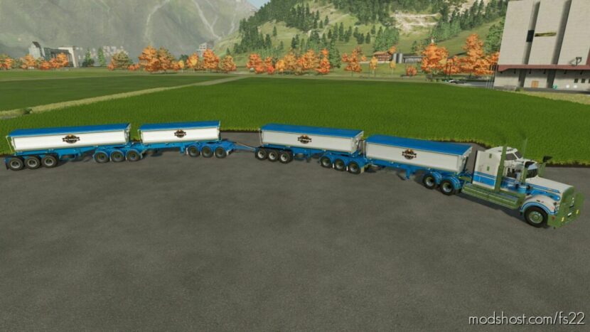 FS22 Trailer Mod: Australian Side Tippers (Featured)