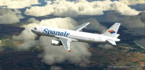 MSFS 2020 A320 Livery Mod: Fenix A320 | Spanair Ec-Iyg 8K (Image #2)