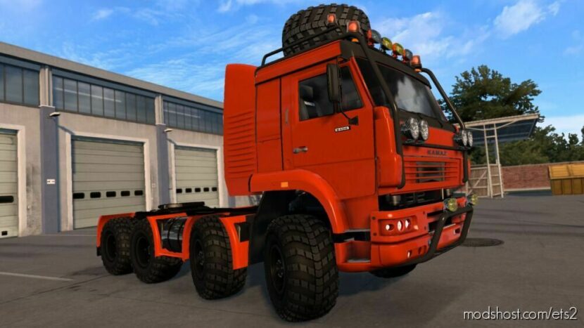 ETS2 Kamaz Truck Mod: 6450 Off-Road 8×8 1.44 (Featured)