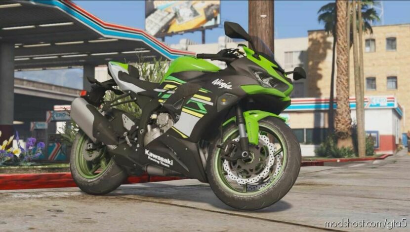 GTA 5 Vehicle Mod: 2020 Kawasaki ZX-6R 636 Add-On (Featured)