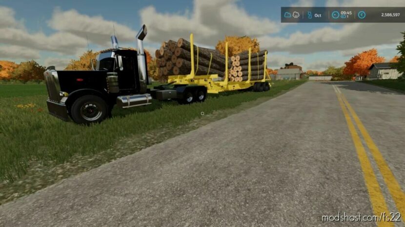 FS22 Peterbilt Truck Mod: 379B (Featured)