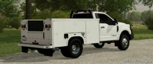 FS22 Ford Vehicle Mod: 2022 Ford F350 Service Truck (Image #3)