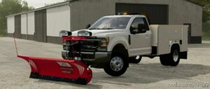 FS22 Ford Vehicle Mod: 2022 Ford F350 Service Truck (Image #4)