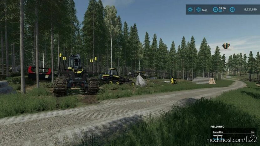 FS22 Map Mod: Holmåkra Forest Edition V2.0 (Featured)