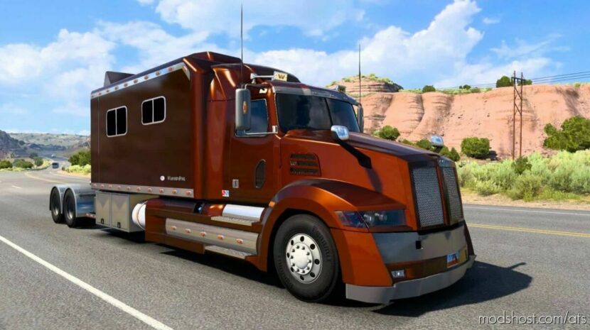 ATS Western Star Truck Mod: Legacy Sleeper V6.2 (Featured)