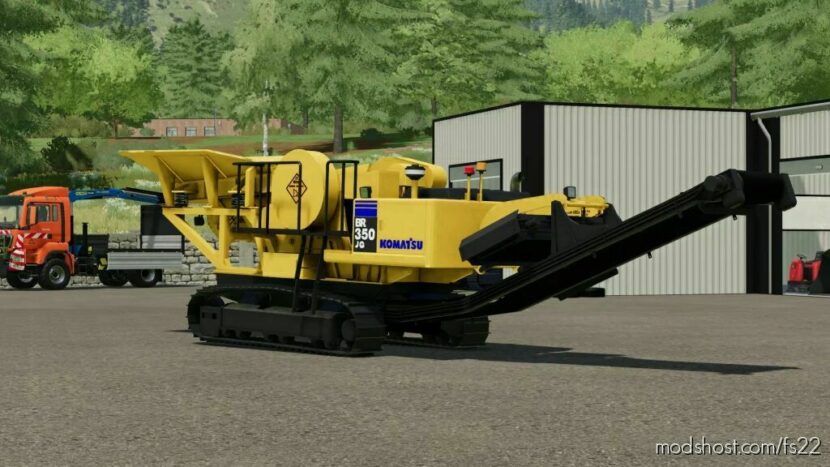 FS22 Komatsu Mod: Br-350Jg JAW Crusher (Featured)