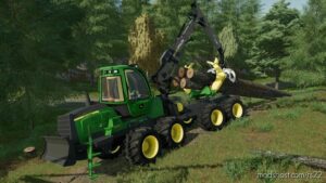 FS22 John Deere Forklift Mod: 1510 G Skidder 8WD (Image #3)