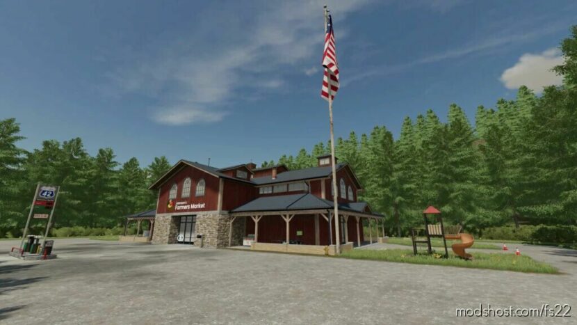 FS22 Map Mod: Piney RUN V1.0.0.1 (Featured)